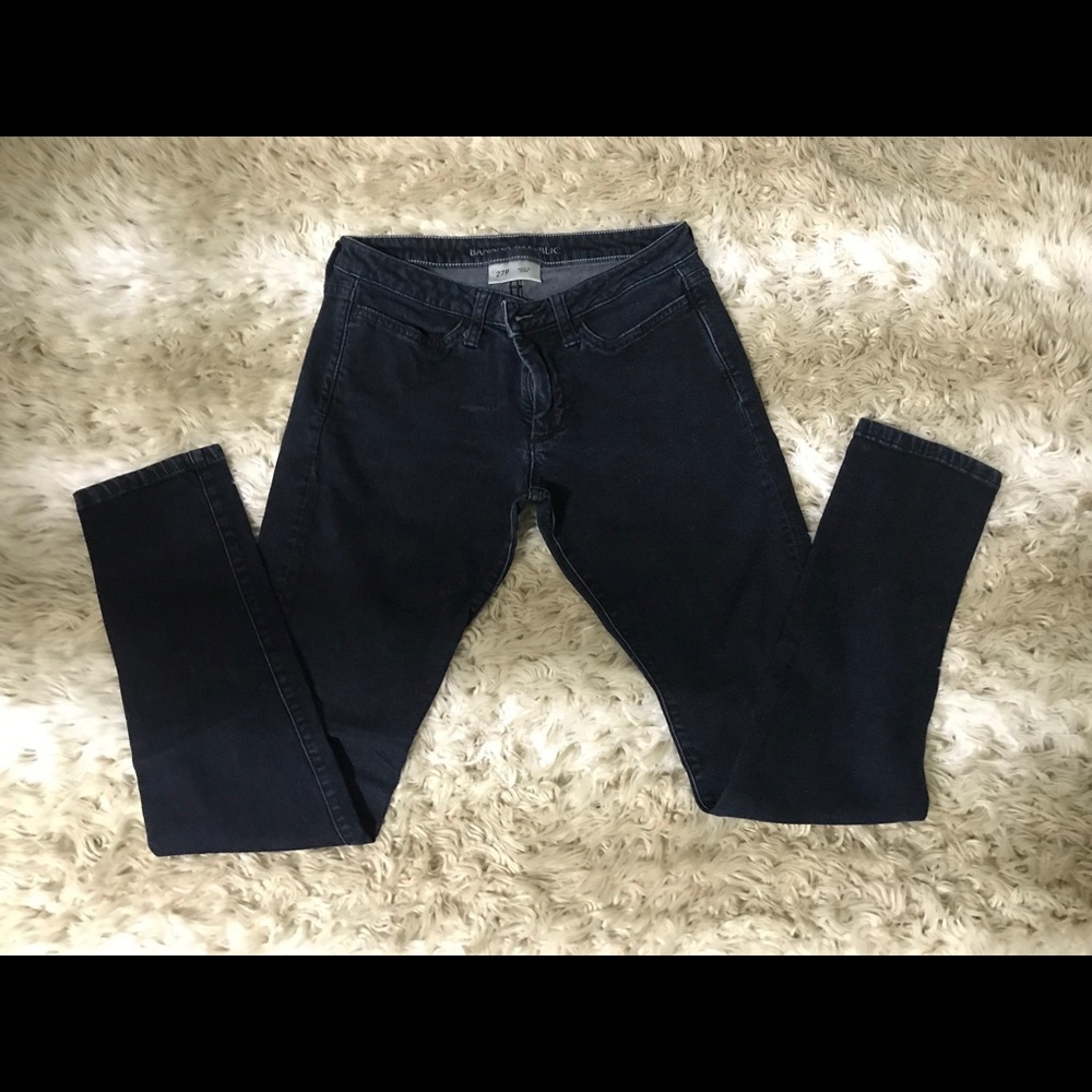 Banana Republic Dark Indigo Skinny Jean